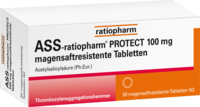 ASS-ratiopharm PROTECT 100 mg magensaftr.Tabletten